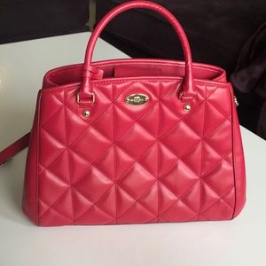 Red Coach Purse